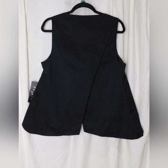 NWT Black Structured Lana Top Size Large by Pomander Place - Picture 9 of 9